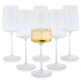 Schott Zwiesel Sensa Soft-White Wine Glasses, Set of 6