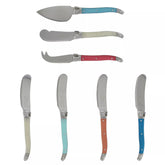 French Home 7-Piece Laguiole Cheese Knife & Spreader Set, 7 Piece