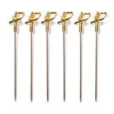 Sur La Table Bamboo Knot Cocktail Picks, Set of 6