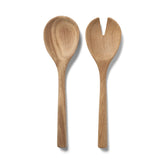 Sur La Table 2-Piece Light Acacia Wood Servers