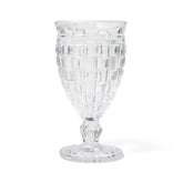 Sur La Table Basketweave Glass Goblet