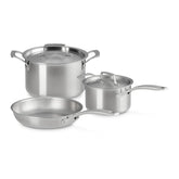 Le Creuset Essential Stainless Steel 5-Piece Cookware Set
