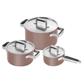 Zwilling Pure Stainless Steel 6-Piece Cookware Set