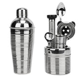 French Home Ribbed 7-Piece Bar Tool Set