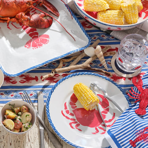 Sur La Table Crab Icon Double Old-Fashioned Glass