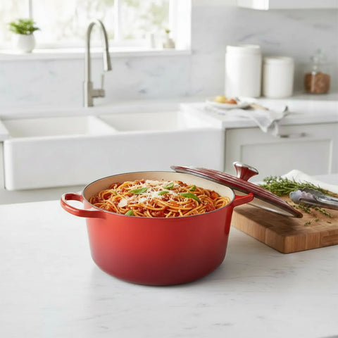 Le Creuset Signature Deep Round Dutch Oven, 6.5 qt.