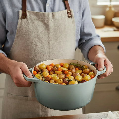 Le Creuset Signature Deep Round Dutch Oven, 6.5 qt.