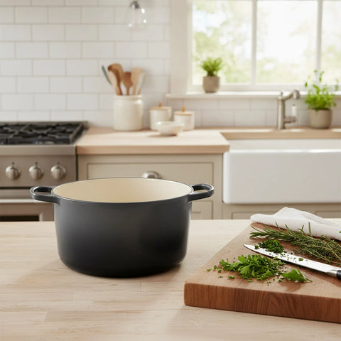 Le Creuset Signature Deep Round Dutch Oven, 6.5 qt.