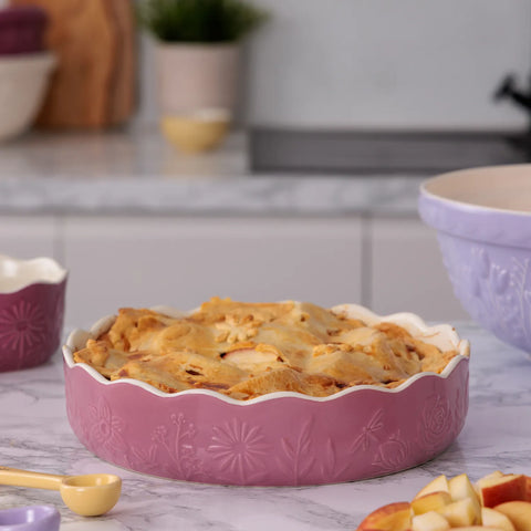 Mason Cash In The Meadow Pink Pie Dish