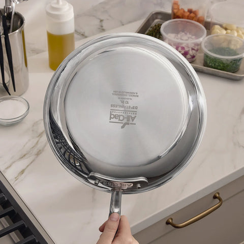 All-Clad D3 Stainless Steel Chef's Choice 3-Piece Cookware Set