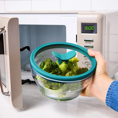 Anyday Microwave 8-Piece Round Glass Dish Set
