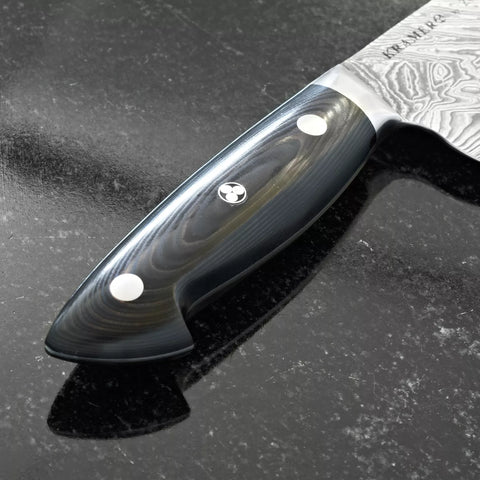 Bob Kramer Stainless Damascus 7-Piece Block Set by Zwilling J.A. Henckels