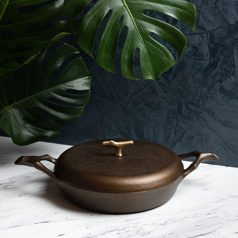 Nest Cast Iron Self-Basting Lid, 12"