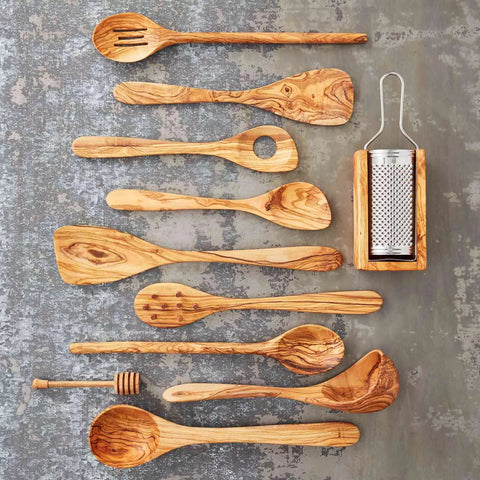 Sur La Table Italian Olivewood Cheese Grater
