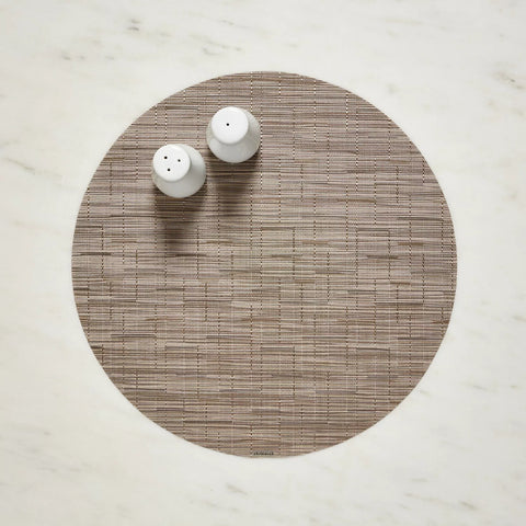 Chilewich Bamboo Round Placemat, 15"