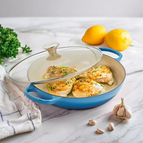 Le Creuset Buffet Casserole with Glass Lid, 3.5 qt.