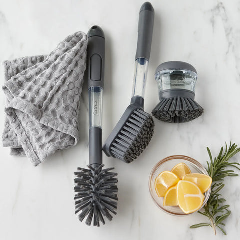 Sur La Table Soap Dispensing Bottle Brush