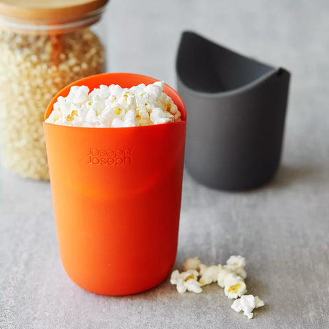Joseph Joseph M-Cuisine Microwave Single-Serve Popcorn Maker, Set of 2