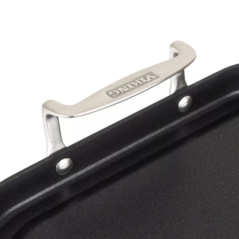 Viking Hard Anodized Nonstick Double-Burner Griddle