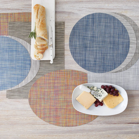 Chilewich Bamboo Oval Placemat, 19.25" x 14"