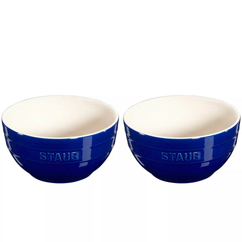 Staub Stoneware Bowls, Set of 2