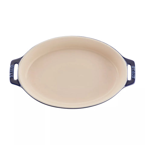 Staub Stoneware 2-Piece Oval Baker Set