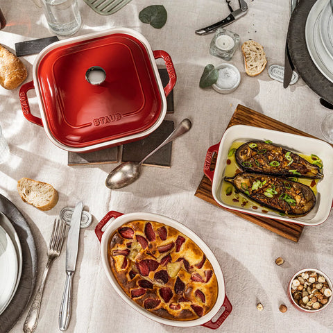 Staub Stoneware 4-Piece Baking Dish Set