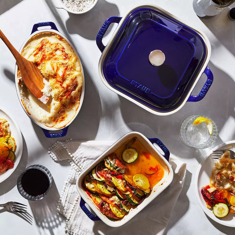 Staub Stoneware 4-Piece Baking Dish Set