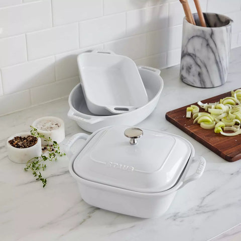 Staub Stoneware 4-Piece Baking Dish Set