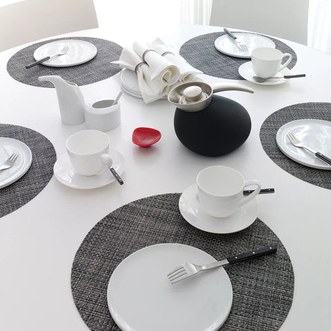 Chilewich Basketweave Round Placemat, 15"