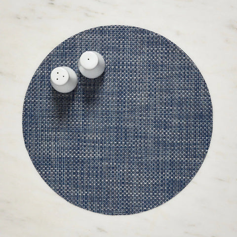 Chilewich Basketweave Round Placemat, 15"