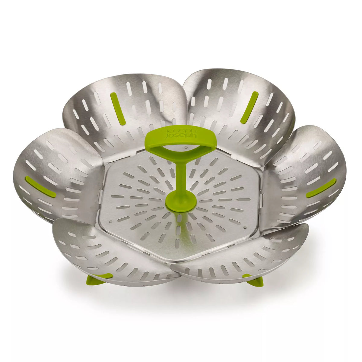 Joseph Joseph Bloom Steel Folding Steamer Basket