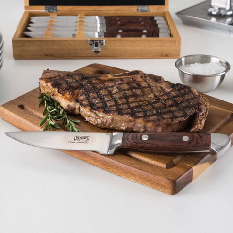 Viking Professional Steak Knives, Set of 6