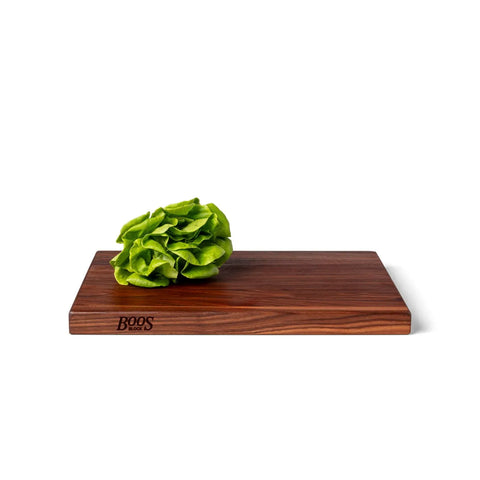 John Boos Walnut Edge Grain Cutting Board with Grips, 20"x15"x1.5"