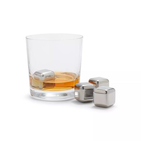Sur La Table Stainless Steel Chilling Cubes, Set of 4