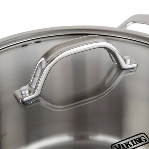 Viking 3-Ply 17-Piece Stainless Steel Cookware Set