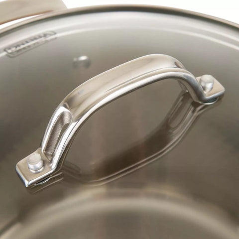 Viking Copper Clad 3-Ply Hammered 10-Piece Cookware Set