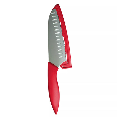 Kai My First Knife Serrated Santoku, 5.25"