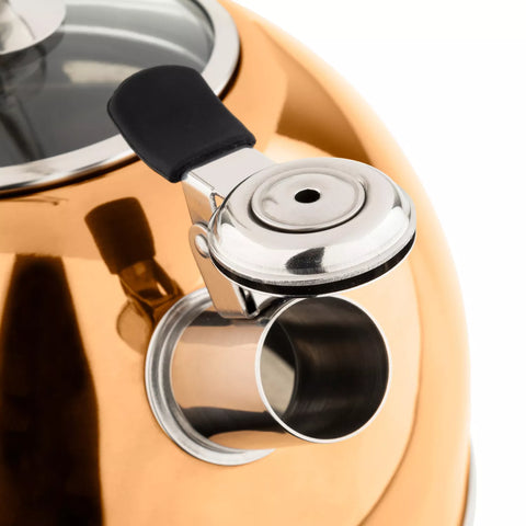 Viking Stainless Steel Whistling Tea Kettle