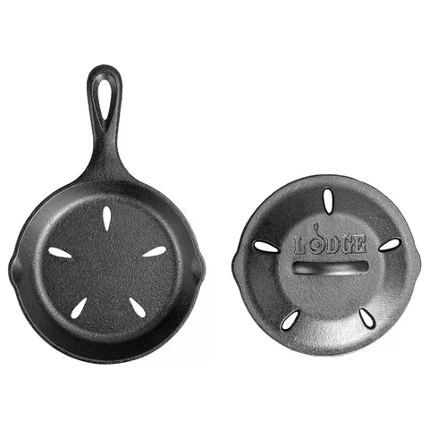 Lodge Cast Iron Smoker Skillet, 6.5"