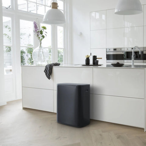 Brabantia Bo Touch Top Can, 2 x 30 L