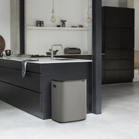 Brabantia Bo Touch Top Can, 2 x 30 L