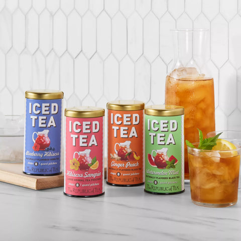 The Republic of Tea Blueberry Hibiscus Iced Tea