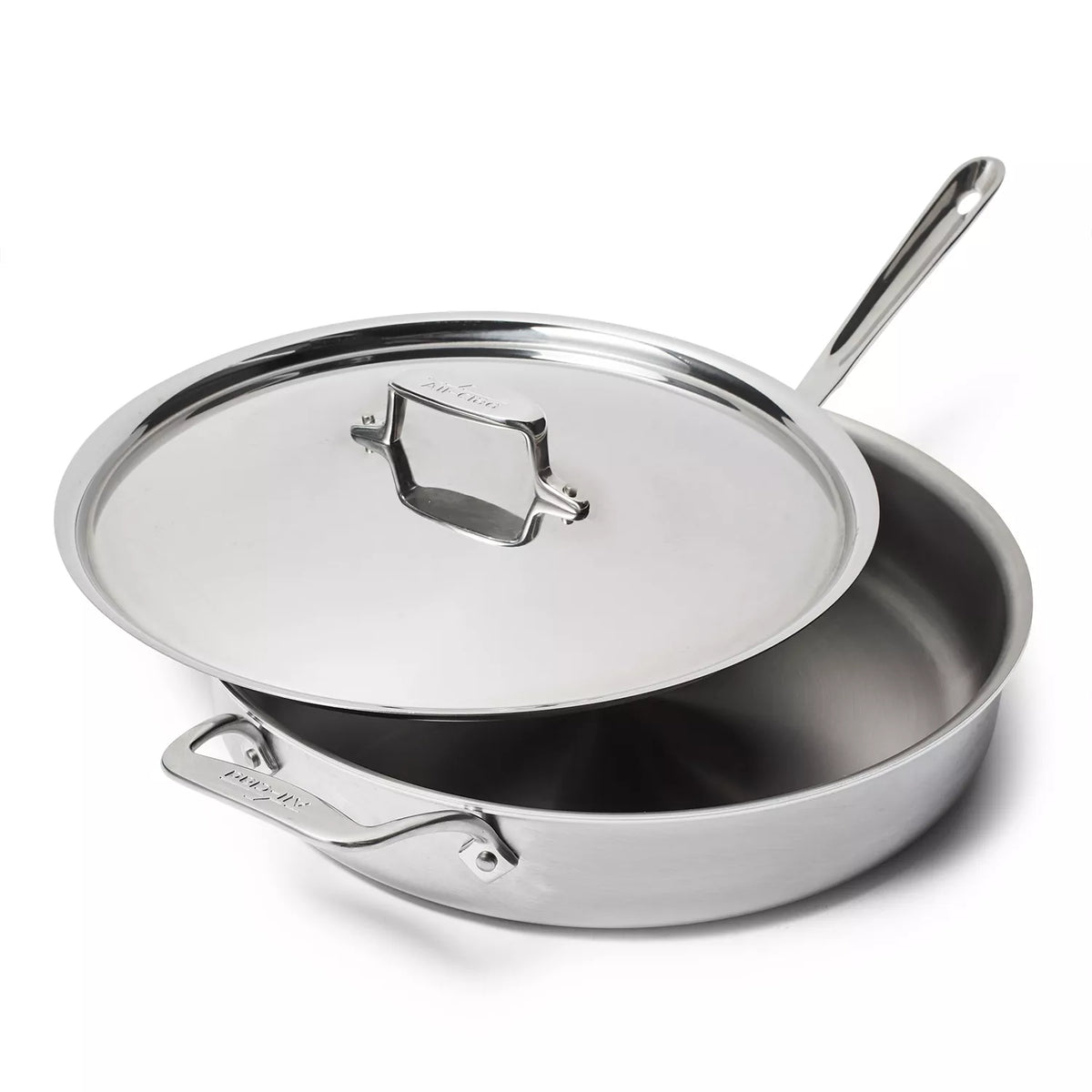 All-Clad D5 Brushed Stainless Steel Sauté Pans