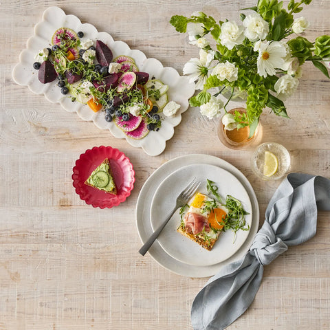 Sur La Table Flower Appetizer Plate