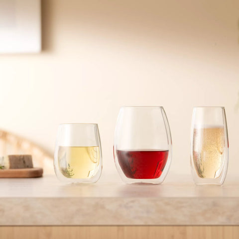 Bodum SKÅL Chardonnay Glasses, Set of 2