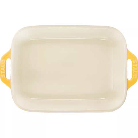Staub Stoneware 2-Piece Rectangular Baker Set