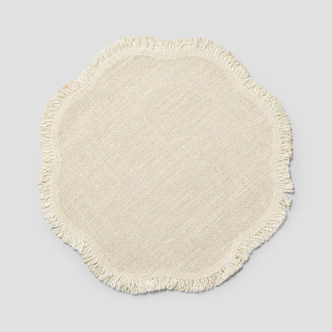 Sur La Table Scalloped Jute Placemat