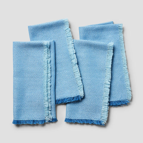 Sur La Table Two-Tone Napkins, Set of 4