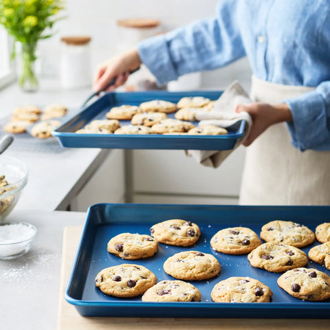 Sur La Table Sapphire Elite Half-Sheet Pans, Set of 2
